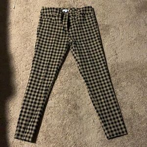 Buffalo check pants